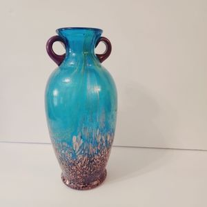 Dale Tiffany Favrile Amphora Vase